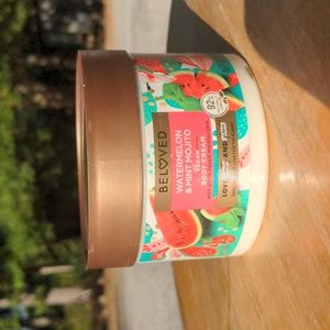 Watermelon & Mint Mojito by Love Beauty & Planet Jar of Vegan Body Cream NWT